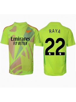 Arsenal David Raya #22 Målvakt Replika Hemmakläder 2024-25 Kortärmad
